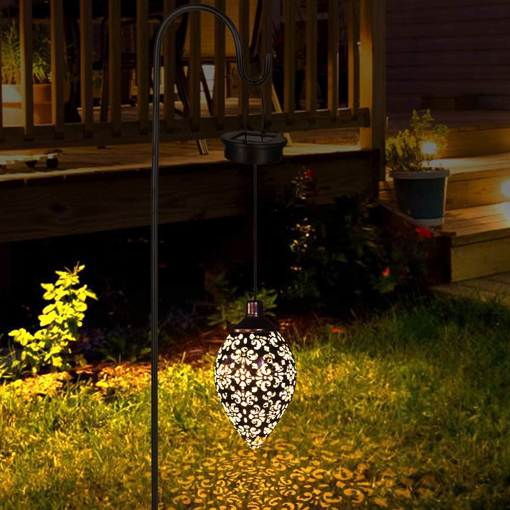 Solar LED Lantern Garland – Waterproof Hanging Outdoor Fairy Lights