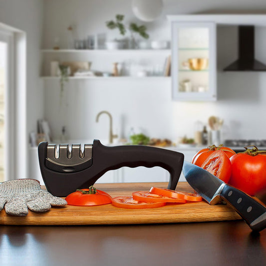 Professional Handheld Knife Sharpener – Perfect Kitchen Blade Sharpening Tool